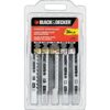 BLACK+DECKER Assorted Jig Saw Blade Set (24-Piece)