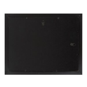 DesignOvation Cornell 8.5 in. x 11 in. Black Picture Frame (Set of 4)