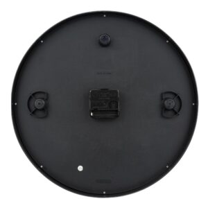 Equity by La Crosse 14 in. Commercial Black Analog Wall Clock