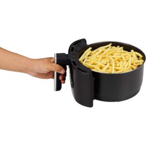 GoWISE USA 5 Qt. Black Air Fryer with Duo Touchscreen Display