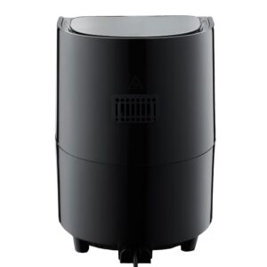 GoWISE USA 4 qt. Black Electric Air Fryer with See Through Window and 8-Presets