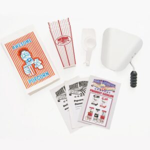 Great Northern Foundation 4 oz. Black Hot Oil Popcorn Machine with Cart
