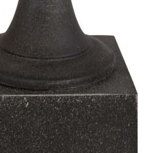 Kate and Laurel Bedrick Black Wood Candle Holder (Set of 3)