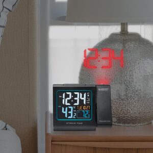 La Crosse Technology 5 in. Color Projection Alarm Clock