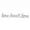 Lavish Home "Home Sweet Home" Metal Cutout Sign