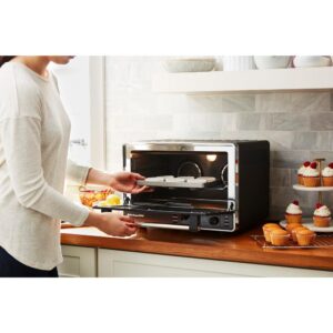 KitchenAid Matte BlackDual Convection Countertop Oven