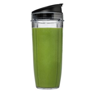 NINJA Nutri Ninja Pro 24 oz. Single Speed Black High Speed Single Serve Blender