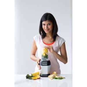NINJA Nutri Ninja Pro 24 oz. Single Speed Black High Speed Single Serve Blender