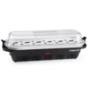 Presto 12-Egg Easy Store Electric Egg Cooker Black Base with Clear Cover