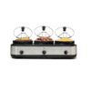 Elite Platinum 7.5 Qt. Red Slow Cooker with 3 Crocks and Cool-Touch Handles