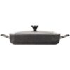 Starfrit Rock 9 in. x 13 in., 5.3 Qt. Rectangular Dish with Lid