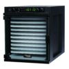 Tribest Sedona Express 11-Tray Black Food Dehydrator with Built-In Timer