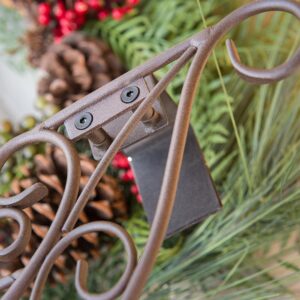 Village Lighting Company 18 in. Antlers Adjustable Wreath Hanger