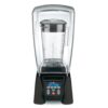 Waring Commercial Xtreme 64 oz. 10-Speed Clear Blender Black with 3.5 HP, LCD Display, Programmable & Sound Enclosure