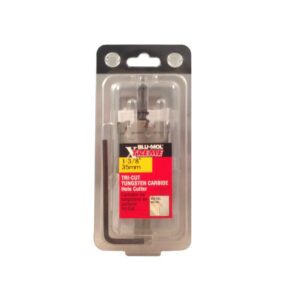 BLU-MOL 1-3/8 in. Xtreme Tri-Cut Tungsten Carbide Hole Cutter