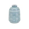 IMAX Felix Ceramic Blue Medium Vase