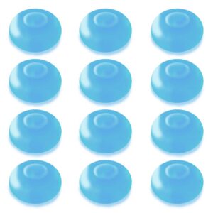 LUMABASE 1.25 in. D x 0.875 in. H x 1.25 in. W Blue Floating Blimp Lights (12-Count)