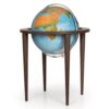 Waypoint Geographic Normandy 16 in. Blue Oceans Floor Standing Globe