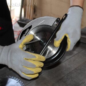 Boyel Living 12 Amp Corded 7-1/4 in. Circular Saw with Wide Cutting Range and Blade Guard