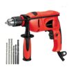 Boyel Living 6.4 Amp Corded 1/2 in. Power Drill Driver Hammer Drill with Variable Speed and Rotatable Handle