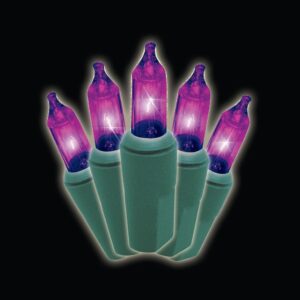 Brite Star 100-Light Designer Series Purple Mini Light Set (Set of 2)
