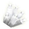 Brite Star 50-Light Warm White Micro Mini Flex-Shape LED Light String, White Wire