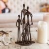 DANYA B Family of Five Bronze Sculpture