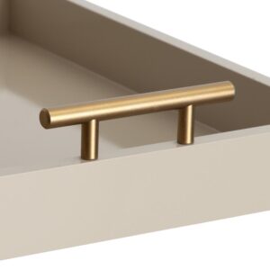 Kate and Laurel Lipton 17 in. x 3 in. x 12 in. Brown Decorative Wall Shelf
