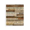 P Graham Dunn Today is a Brand New Day Wood Pallet Individual Wooden Art