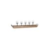 IMAX Shay 7 in. Natural Wood Candle Holder