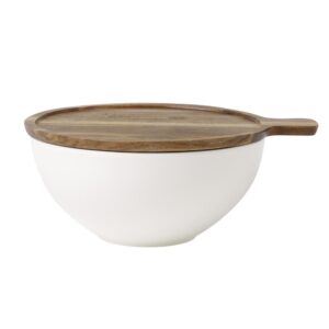 Villeroy & Boch Artesano 11 in. Acacia Wood Antipasti Plate