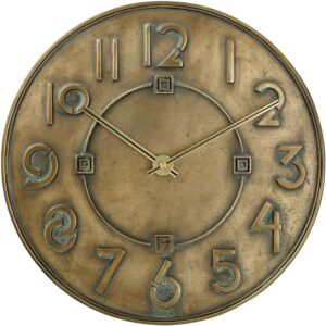Bulova 12 in. Frank Lloyd Wright Wall Clock