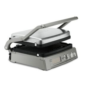 Cuisinart Griddler Elite 240 sq. in. Brushed Stainless Steel Non-Stick Indoor Grill