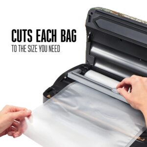 Weston Realtree Edge Camouflage Food Vacuum Sealer with Roll Storage and Bag Cutter