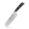 Cangshan S Series 7 in. German Steel Forged Nakiri Vegetable Cleaver
