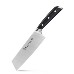 Cangshan S Series 7 in. German Steel Forged Nakiri Vegetable Cleaver