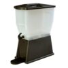Carlisle 3 gal. Single Economy Reservoir and Trim Polypropylene Black Beverage Dispenser