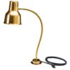 Carlisle 39.0 in. Single Flex Arm High Heat Lamp Only in Aluminum
