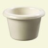 Carlisle 1.5 oz. SAN Plastic Smooth Sided Ramekin in Bone (Case of 48)