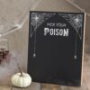 Cathy's Concepts 14 in. x 11 in. Pick Your Poison Printed Chalkboard Wall Art