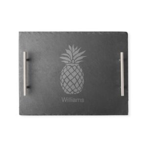Cathy's Concepts Slate Serving Board Personalized Pineapple