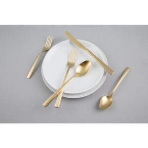 Fiesta Spark Champagne Satin 18/0 20-Piece Flatware Set (Service for 4)