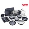 GRANITESTONE 20-Piece Aluminum Ultra-Durable Non-Stick Diamond Infused Cookware and Bakeware Set