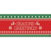 My Door Decor 7 ft. x 16 ft. don't Open Until Christmas Garage Door Decor Mural for Double Car Garage