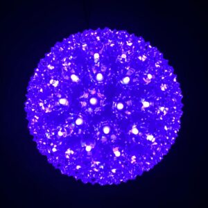 HOLIDYNAMICS HOLIDAY LIGHTING SOLUTIONS 7.5 in. Dynamic RGB Premier Orb
