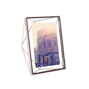 Umbra Prisma 5 in. x 7 in. Chrome Picture Frame