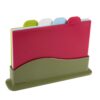 Classic Cuisine 5-Piece Plastic Cutting Board Set