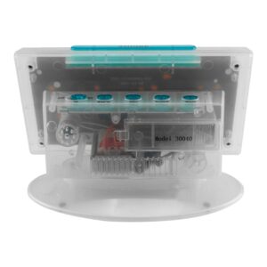 Equity by La Crosse Clear 1.8 in. Red LED Alarm Table Clock