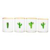 Abigails 8 oz. Aztec Cactus Tumbler (Set of 4)