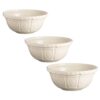 Mason Cash Cane 3-Piece Cream Mixing Bowl Set